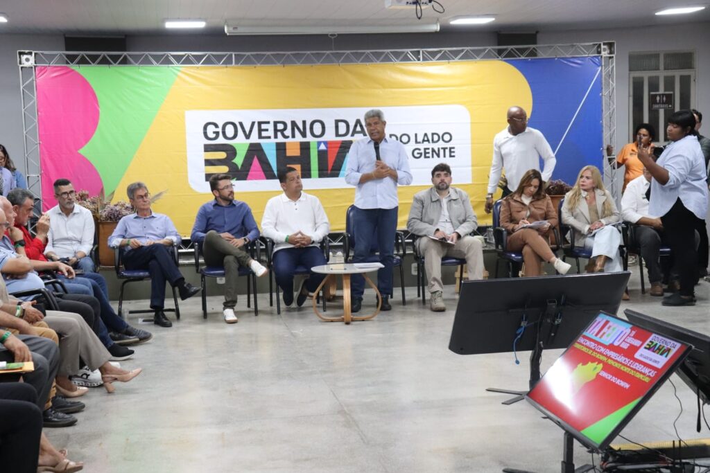 Prefeito de Senhor do Bonfim destaca sensibilidade de Jerônimo Rodrigues durante evento ao agradecer investimentos e ações do Governo da Bahia