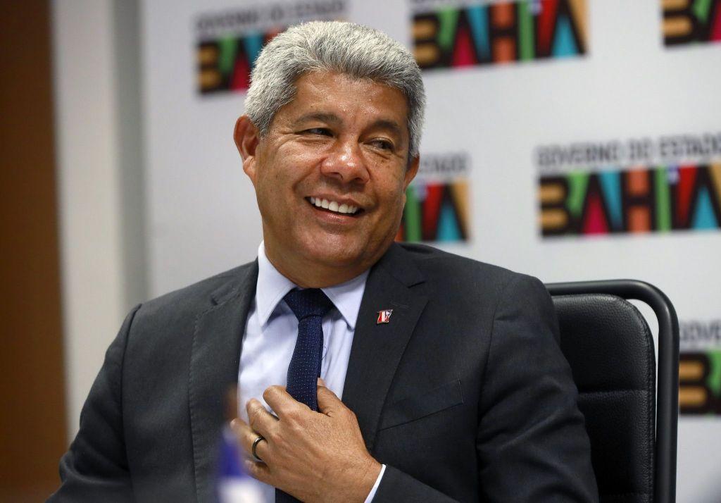 Governador Jerônimo Rodrigues durante agenda oficial, em destaque após pesquisa Genial/Quaest indicar aprovação da gestão e liderança na intenção de voto espontânea para 2026.