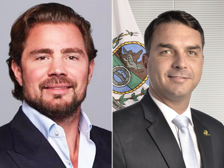 Daniel Vorcaro e Flávio Bolsonaro são citados em denúncia sobre suposta articulação política envolvendo declarações contra Lula.